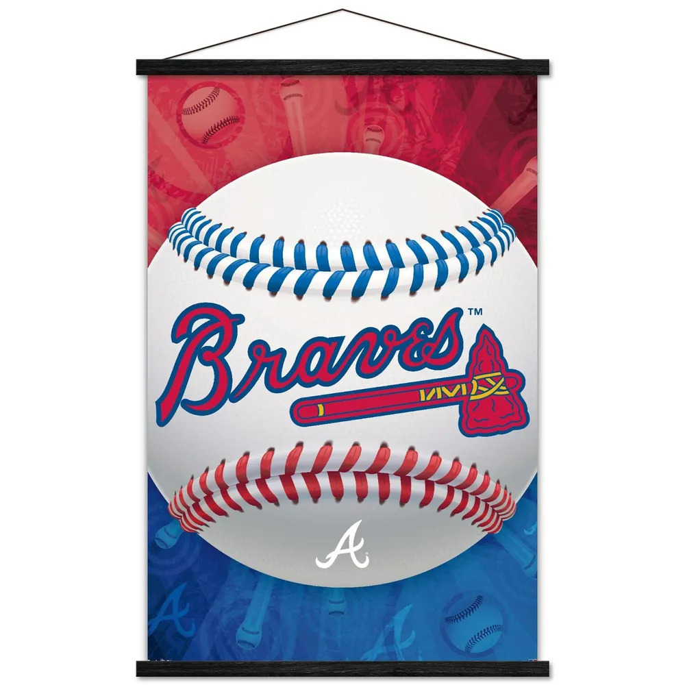 Lids Max Fried Atlanta Braves 24 x 34.75 Magnetic Framed Player Poster