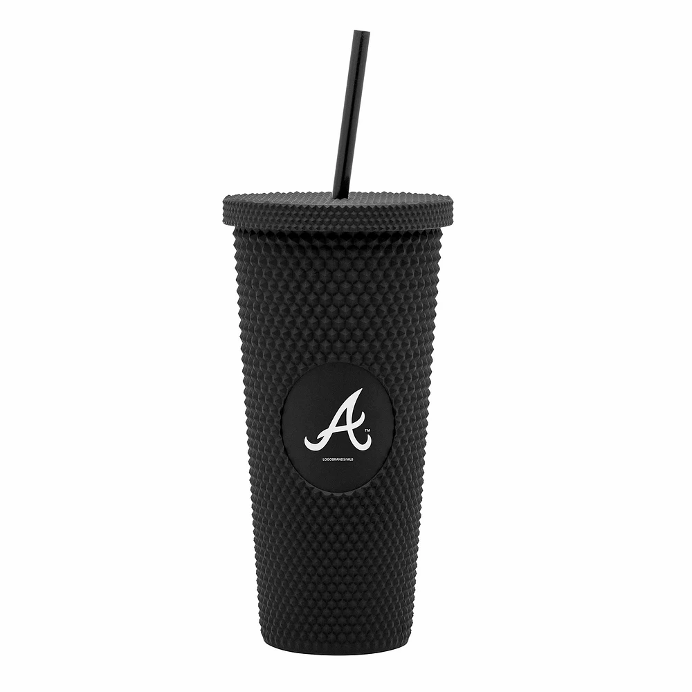 Braves d'Atlanta 24oz. Gobelet clouté à logo