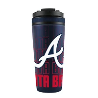 Bouteille shaker en acier inoxydable 4D de 26 oz des Braves d'Atlanta