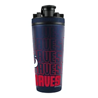 Bouteille shaker en acier inoxydable 4D de 26 oz des Braves d'Atlanta