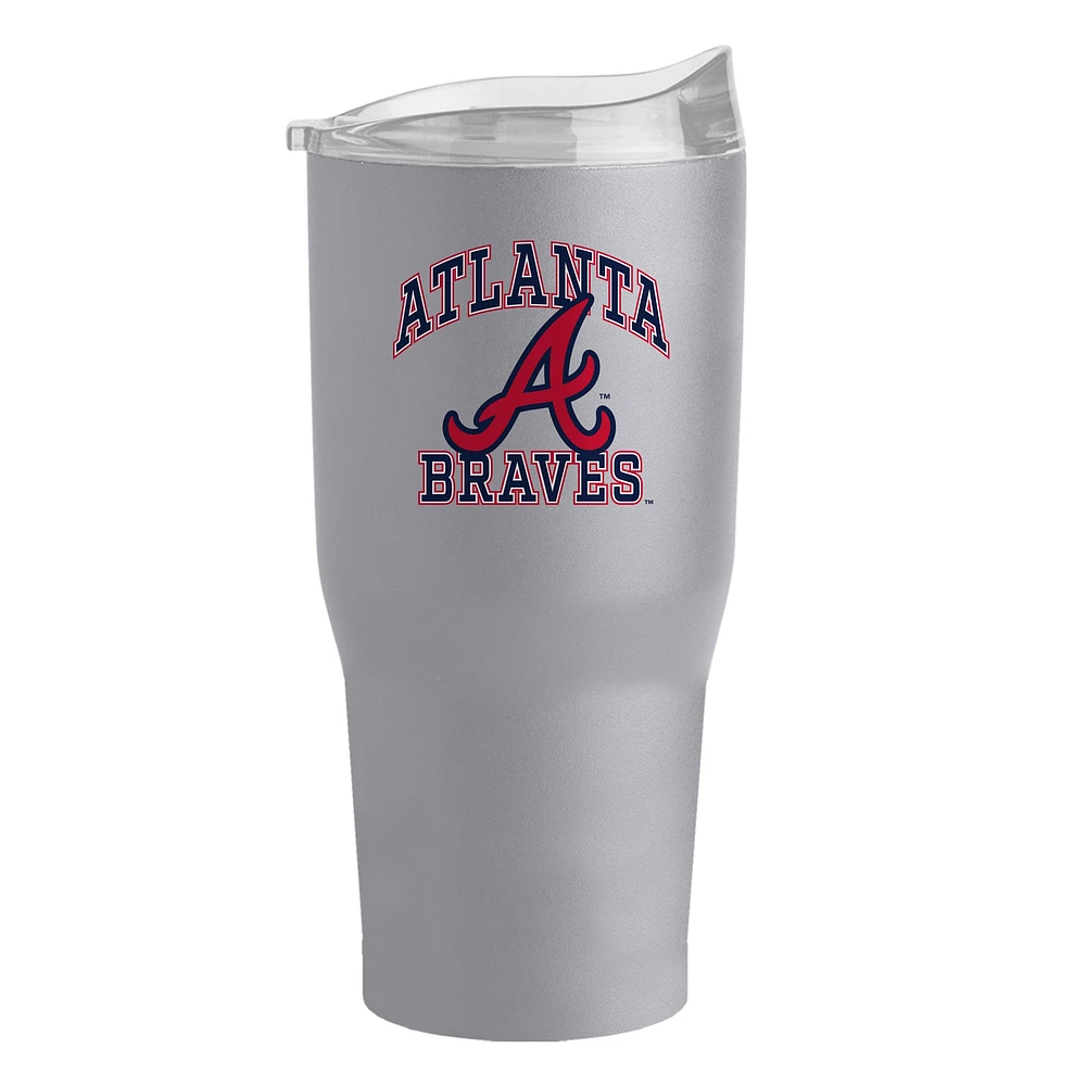 Braves d'Atlanta 30oz. Gobelet à revêtement en poudre de pierre