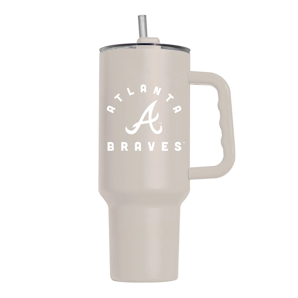 Atlanta Braves 40oz. Sand Soft Touch Tumbler