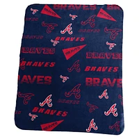 Couverture polaire classique des Braves d'Atlanta 50" x 60"