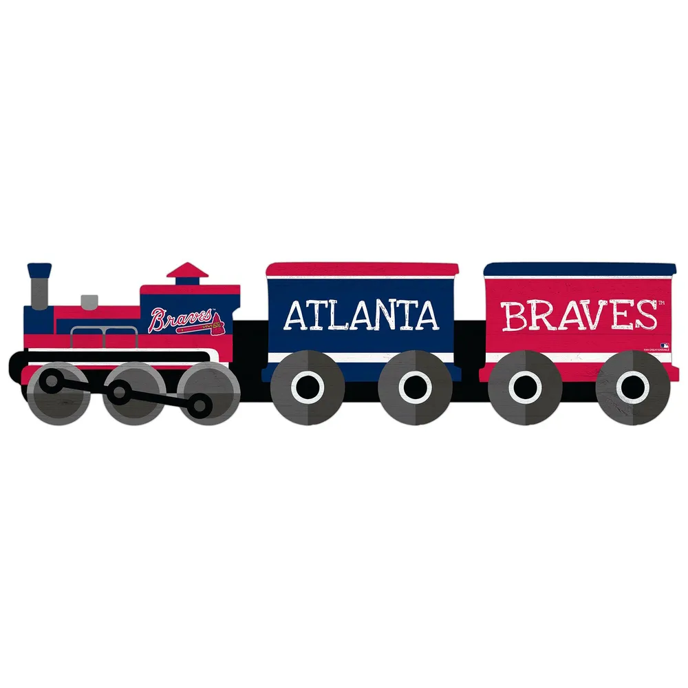 Atlanta Braves USA Flag Cutout Sign