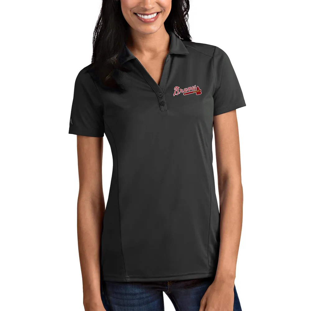 Antigua Atlanta Braves Women's Long Sleeve Dress Shirt