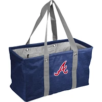 Atlanta Braves Crosshatch Picnic Caddy Tote Bag