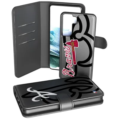 Atlanta Braves Samsung Galaxy Mono Tilt Wallet Case