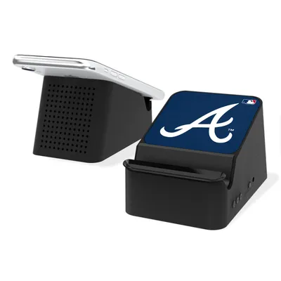 Atlanta Braves Wireless Charging Station & Bluetooth Speaker