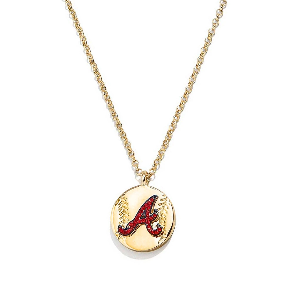 Collier pendentif BaubleBar Braves d'Atlanta