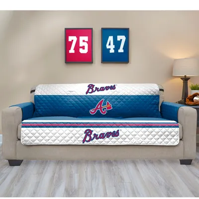 Atlanta Braves Sofa Protector - Blue
