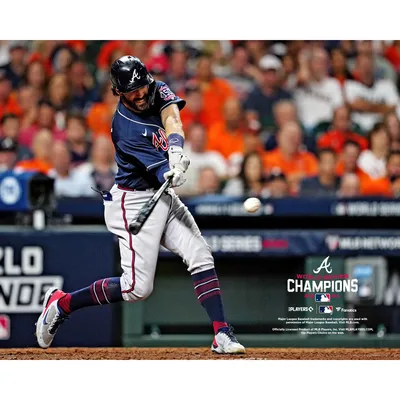 Joc Pederson Atlanta Braves Unsigned 2021 MLB World Series Champions Photograph
