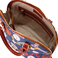 Dooney & Bourke Atlanta Braves Game Day Sacoche zippée