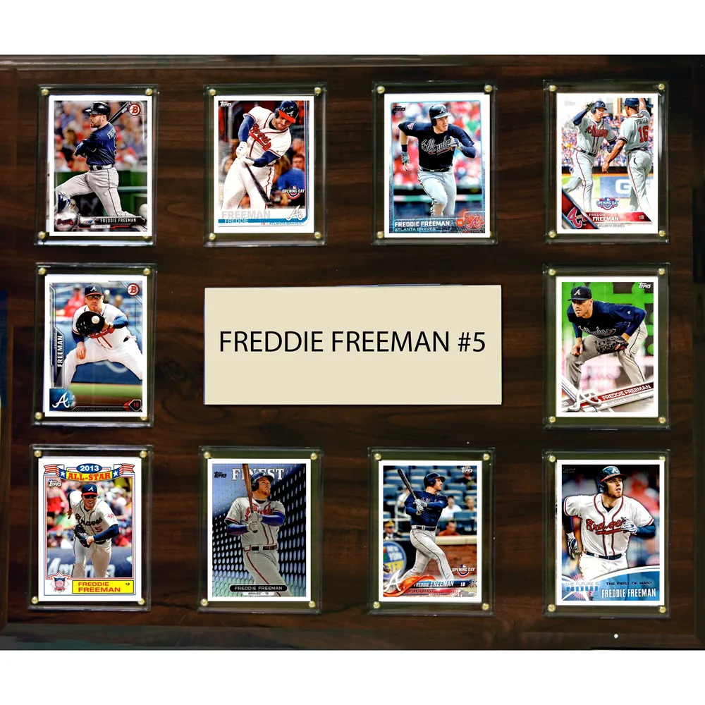 Freddie Freeman Atlanta Braves Fanatics Authentic Framed Autographed  Baseball Shadowbox