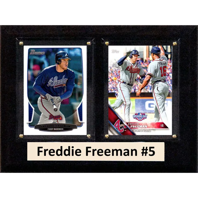 Men's Fanatics Branded Freddie Freeman Black Atlanta Braves 2021