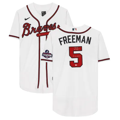 Max Fried White Atlanta Braves Autographed Nike Authentic 2021 World Series  Patch Jersey