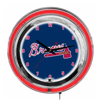 Atlanta Braves Imperial 14'' Neon Clock