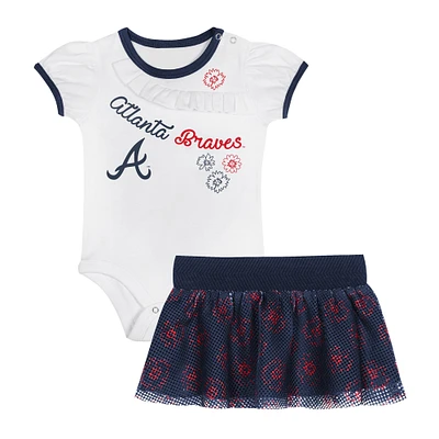 Ensemble body et jupe Sweet Atlanta Braves pour bébé