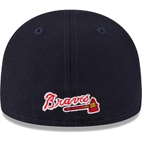 Casquette ajustée New Era Atlanta Braves My First 59FIFTY bleu marine pour bébé