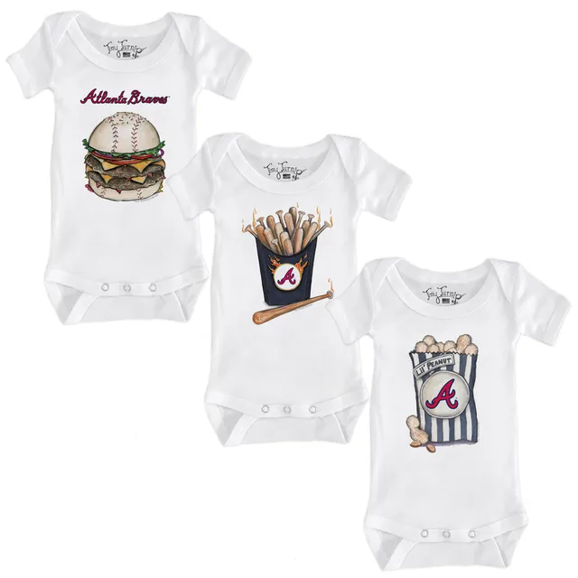 One Pieces, Atlanta Braves Baby Girl Onesies