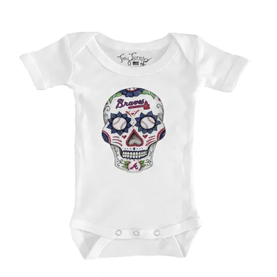 Lids Atlanta Braves Tiny Turnip Infant Triple Scoop Bodysuit - White