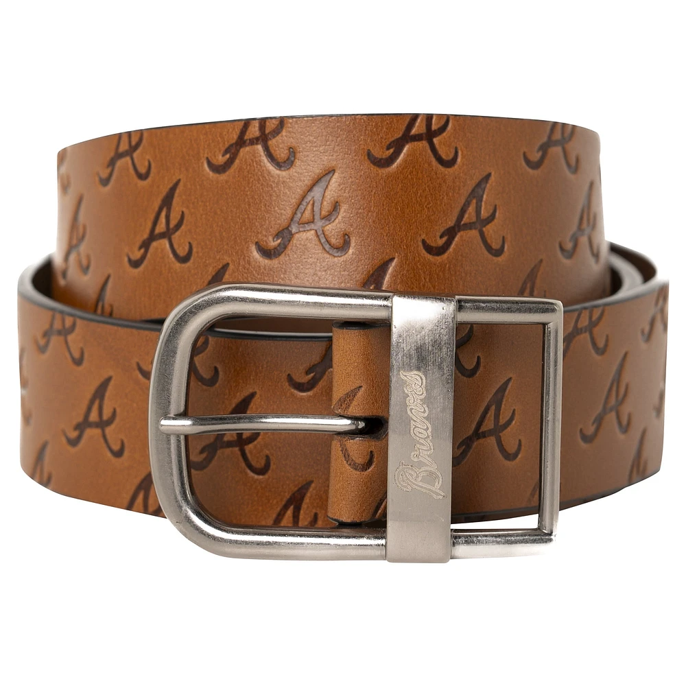 Lusso Brown Atlanta Braves Saul Belt