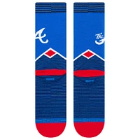 Male Stance Royal Blue Atlanta Braves 2023 MLB City Connect Crew Socks