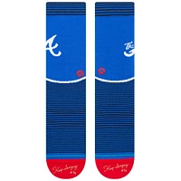 Male Stance Royal Blue Atlanta Braves 2023 MLB City Connect Crew Socks