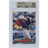 Matt Olson Atlanta Braves 2023 Topps Now 7th Player with 40 HR & 100 RBI in 113 Games #687 BGS Authenticated 10 Card - 10,9.5,10,10 Subgrades