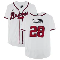 Nike MLB Atlanta Braves (Matt Olson) Men's Replica Baseball Jersey