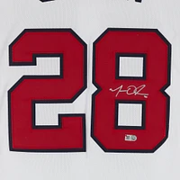 Maillot Nike authentique autographié par Matt Olson des Braves d'Atlanta