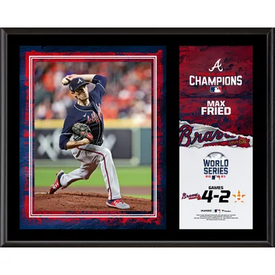 Lids Max Fried Atlanta Braves Fanatics Authentic 12 x 15 2021 MLB World  Series Champions Sublimated Plaque