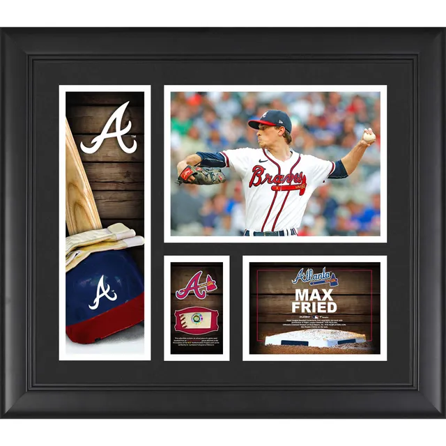 Lids Max Fried Atlanta Braves Autographed Fanatics Authentic White