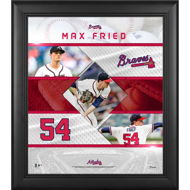 Max Fried Atlanta Braves Autographed Fanatics Authentic Framed