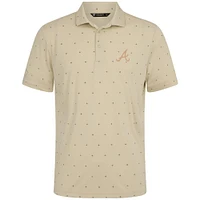 Men's Levelwear  Cream Atlanta Braves Vision Polo