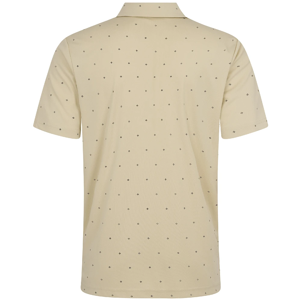 Men's Levelwear  Cream Atlanta Braves Vision Polo
