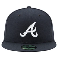 Men's New Era Navy Atlanta Braves 2025 MLB All-Star Game 59FIFTY Fitted Hat