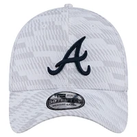Men's New Era  White Atlanta Braves Graded 39THIRTY Flex Hat