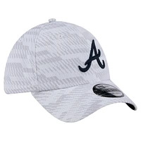Men's New Era  White Atlanta Braves Graded 39THIRTY Flex Hat