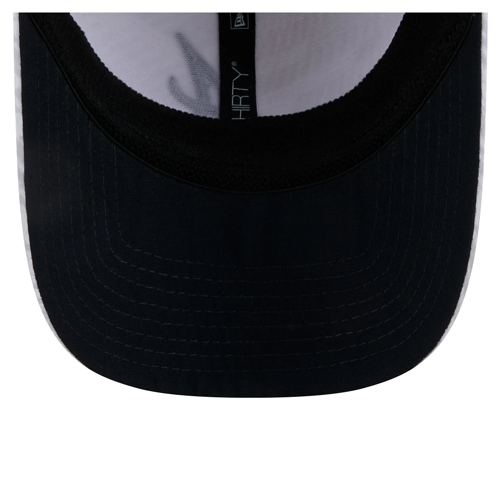 Men's New Era  White Atlanta Braves Graded 39THIRTY Flex Hat