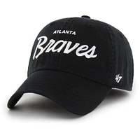 Casquette ajustée '47 Atlanta Braves Crosstown Classic Franchise pour hommes noire