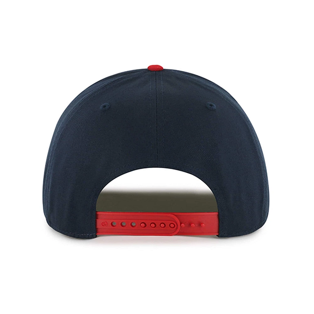 Men's '47 Navy Atlanta Braves Dropshadow Rope Hitch Adjustable Hat