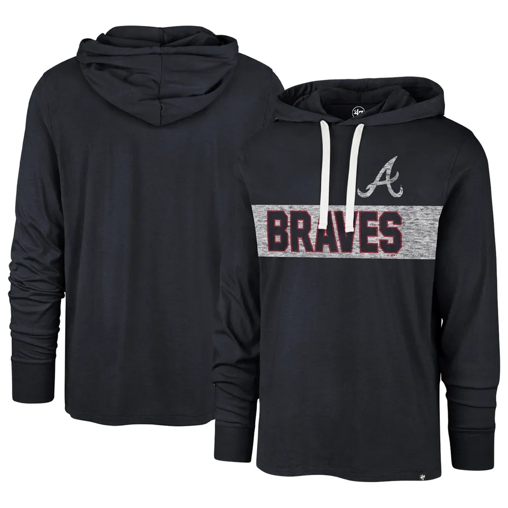 Men's Fanatics Branded Navy Atlanta Braves Extra Innings Pullover