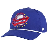 Men's '47 Royal Atlanta Braves Wax Pack Collection Premier Hitch Adjustable Hat