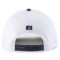Casquette ajustable blanche patriotique des Braves d'Atlanta 1947 pour homme