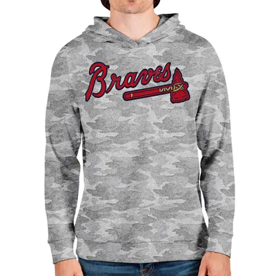 Men's Fanatics Branded Navy Atlanta Braves Extra Innings Pullover Hoodie
