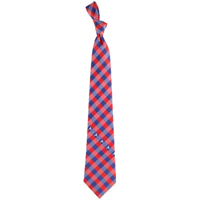 Atlanta Braves Woven Checkered Tie