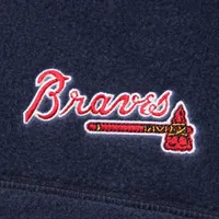 Columbia Navy Atlanta Braves Steens Mountain Veste entièrement zippée pour homme