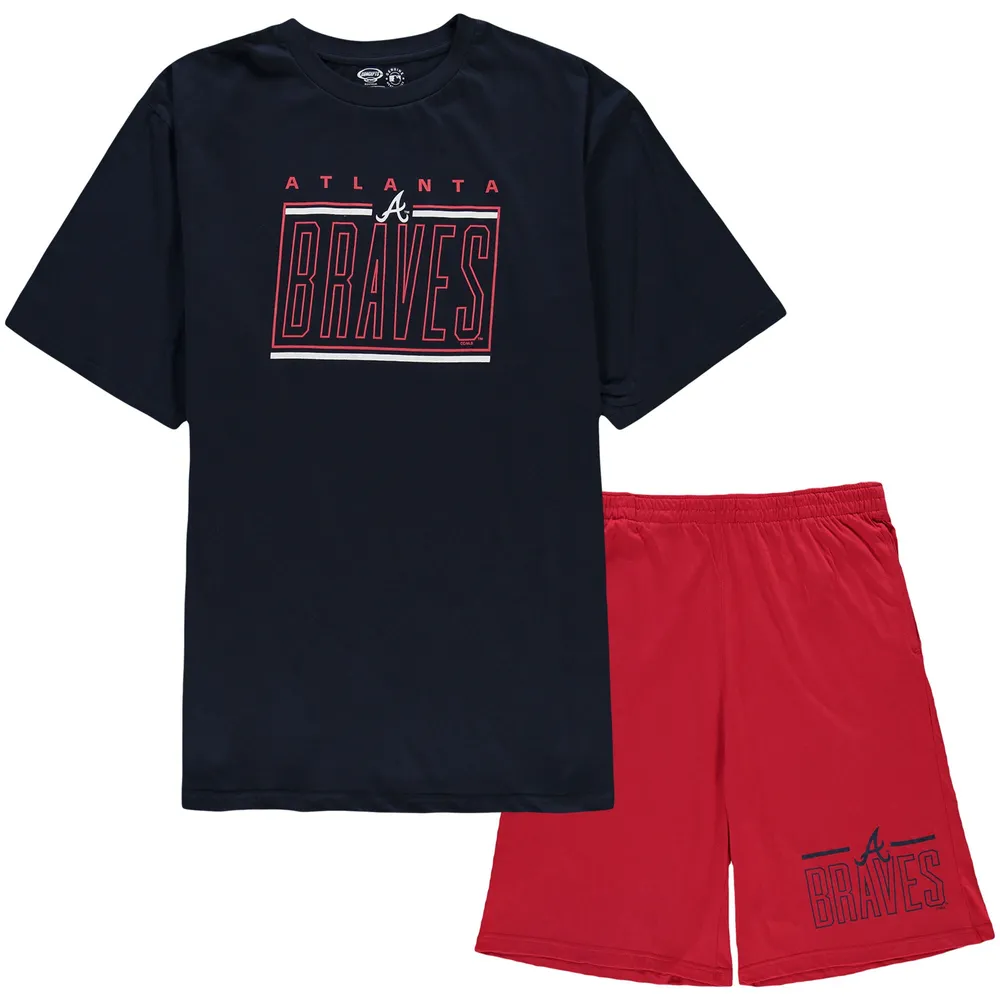 Lids Atlanta Braves Concepts Sport Big & Tall T-Shirt and Shorts