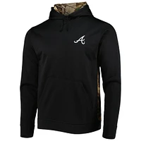 Men's Dunbrooke Black/Camo Atlanta Braves Ranger Pullover Hoodie