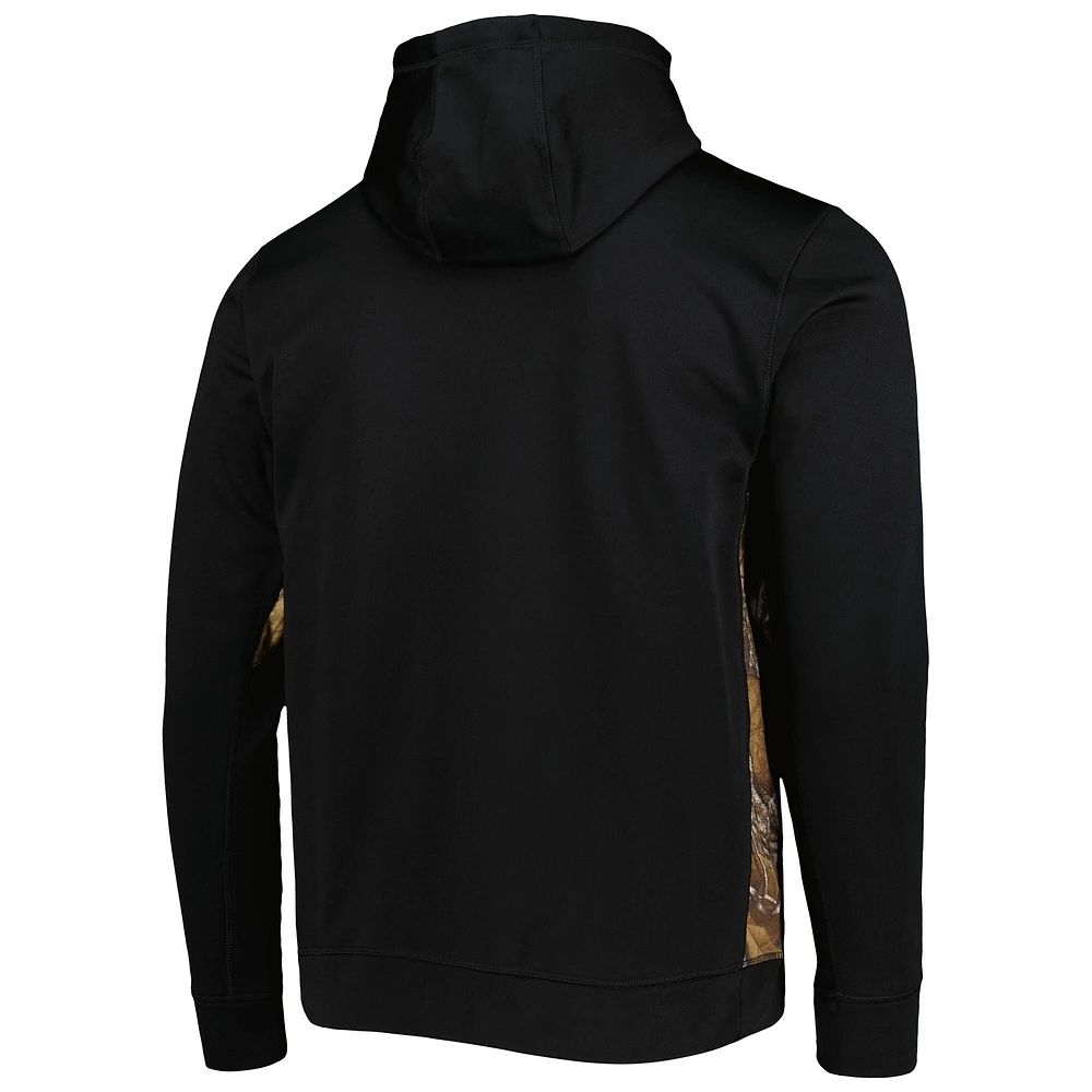 Men's Dunbrooke Black/Camo Atlanta Braves Ranger Pullover Hoodie